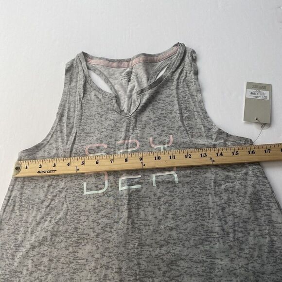 Spyder Women's 2pc Tank Top and Shorts Lounge Pajama Sleep Set Size M Grey New - Picture 6 of 15